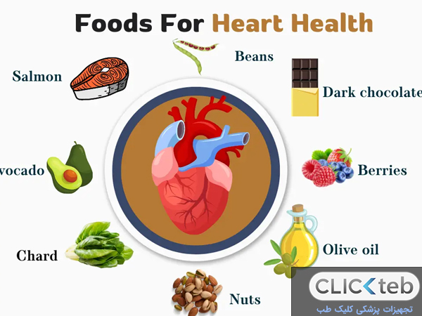 غذاهای مفید برای بیماران قلبی